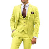 Slim three-piece suit for men