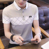 Casual breathable polo shirt