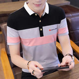 Casual breathable polo shirt