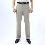 Linen business pants