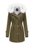 Casual plus size parka