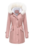 Casual plus size parka