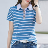 Striped sweater for ladies