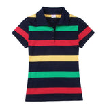 Short-sleeve striped t-shirt