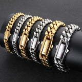 Men's stainless steel bracelet