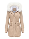 Casual plus size parka