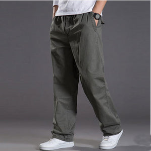 Sagging cotton pants