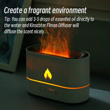 Flame air humidifier