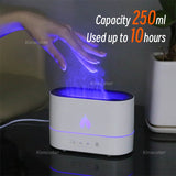 Flame air humidifier