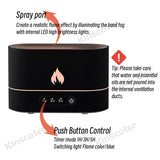 Flame air humidifier