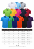 Polyester polo shirt